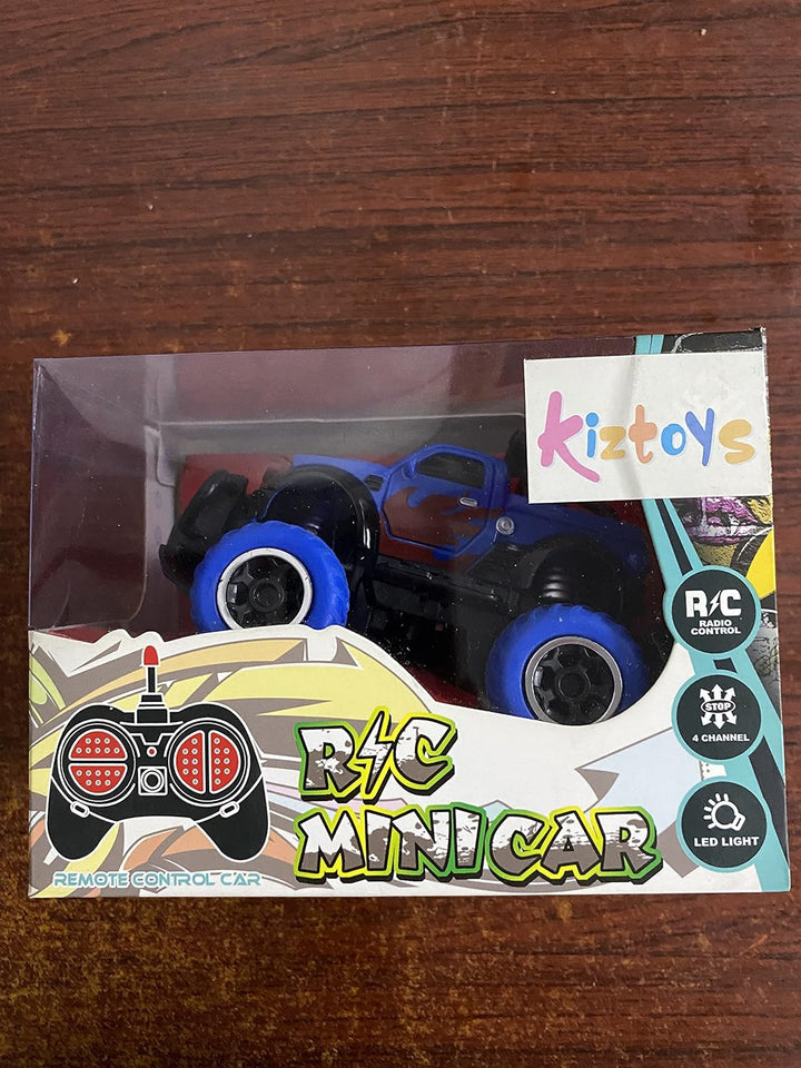 Kizeefun Remote Control Cars for Boys, RC Car Kids Toys for 3 4 5 6 7 8 9 Years Old Boys Girls, RC Turck for Kids, Boys Toys Age 3-9 off Road Vehicle Racing Car, Blue